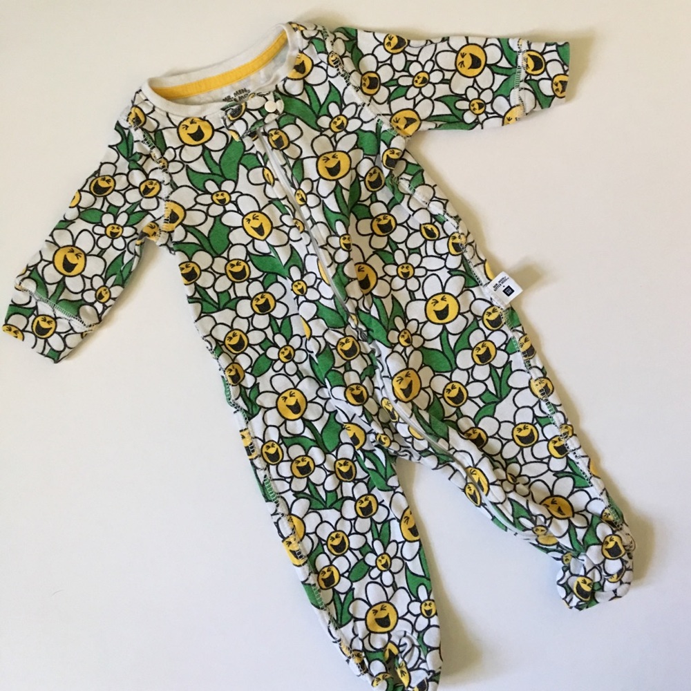 Baby Gap 0-3 Little Miss Footed Sleeper