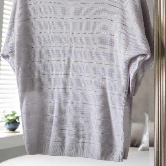 NY&CO Gray/Lavender Sweater NWT - Picture 4 of 4