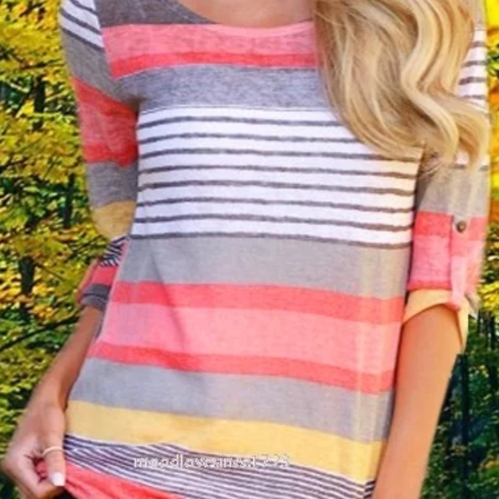 Mid length sleeve shirt