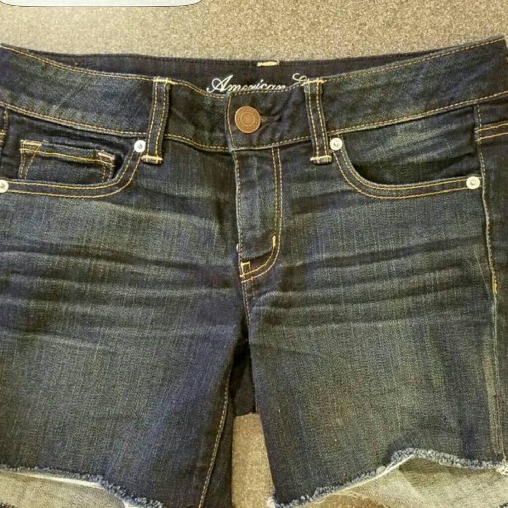 American eagle midi shorts