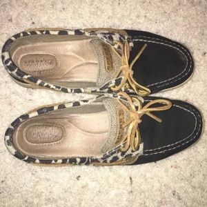 Sperry Top Sider Bluefish Leopard Boat Shoe Size 9 Sperry Top Sider Bluefish Leopard Boat Shoe Size 9