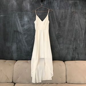 High low maxi dress