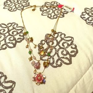 Betsy Johnson Bumble Bee Necklace