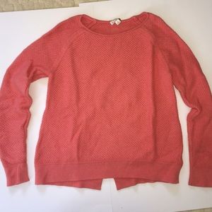 Coral sweater