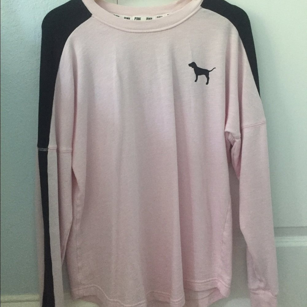 PINK Victoria's Secret Oversized long sleeve tee