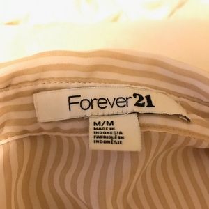 Forever 21 striped tank top