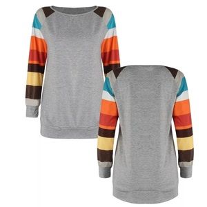Comfy colorful long sleeve