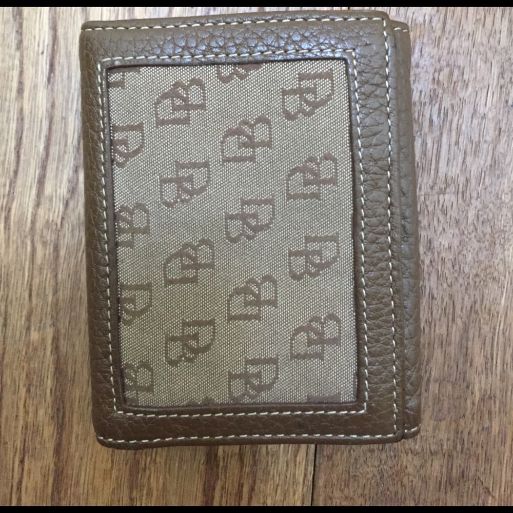 Dooney and Bourke signature wallet.