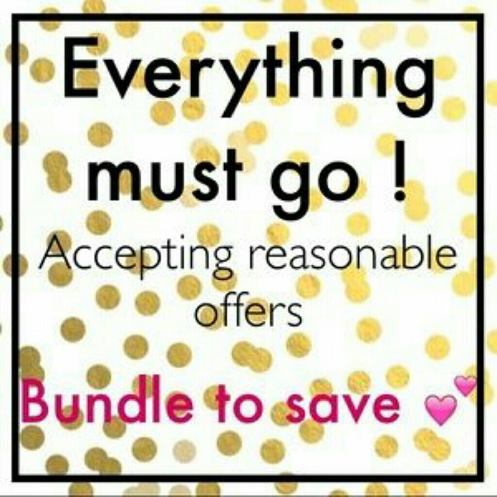 Everything must go! Make a reasonable offer!