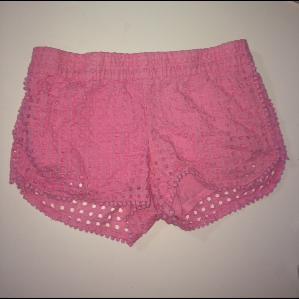 Lilly Pulitzer for target- pink cut out shorts