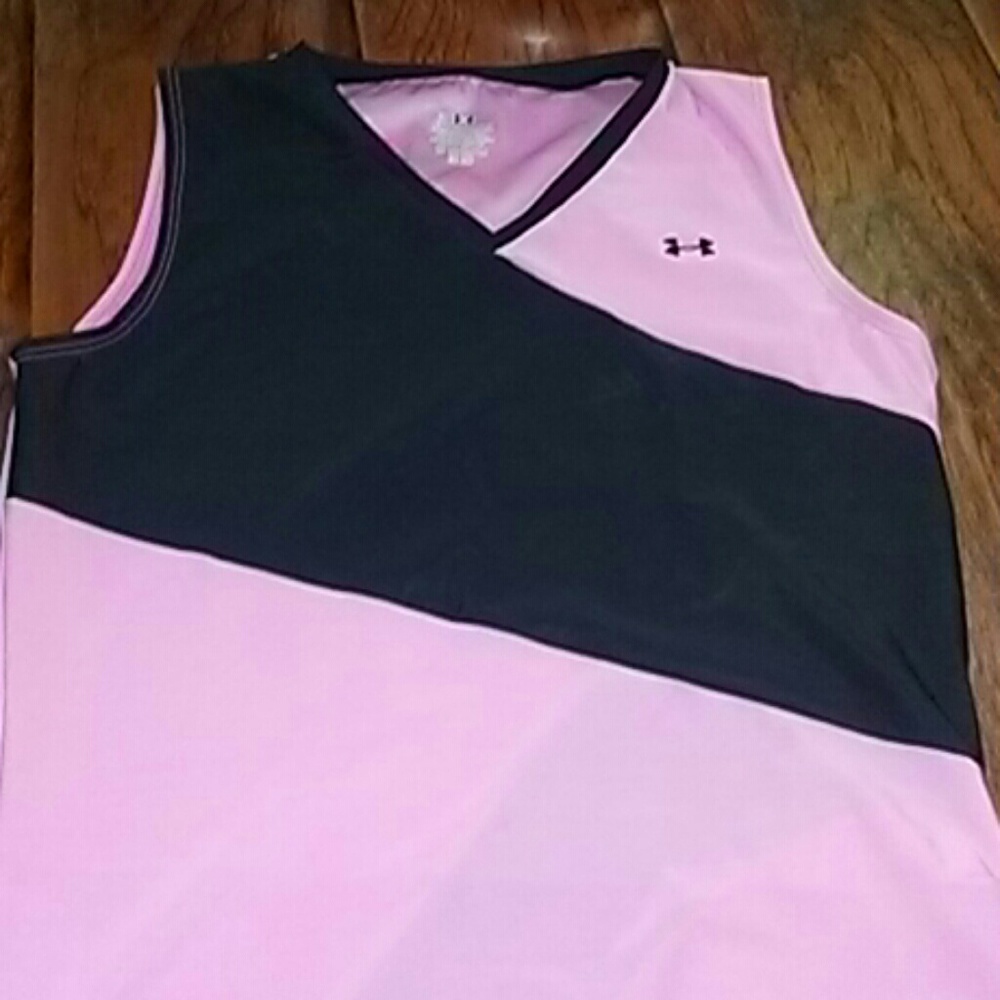 Under Armour Pink Workout Shirt