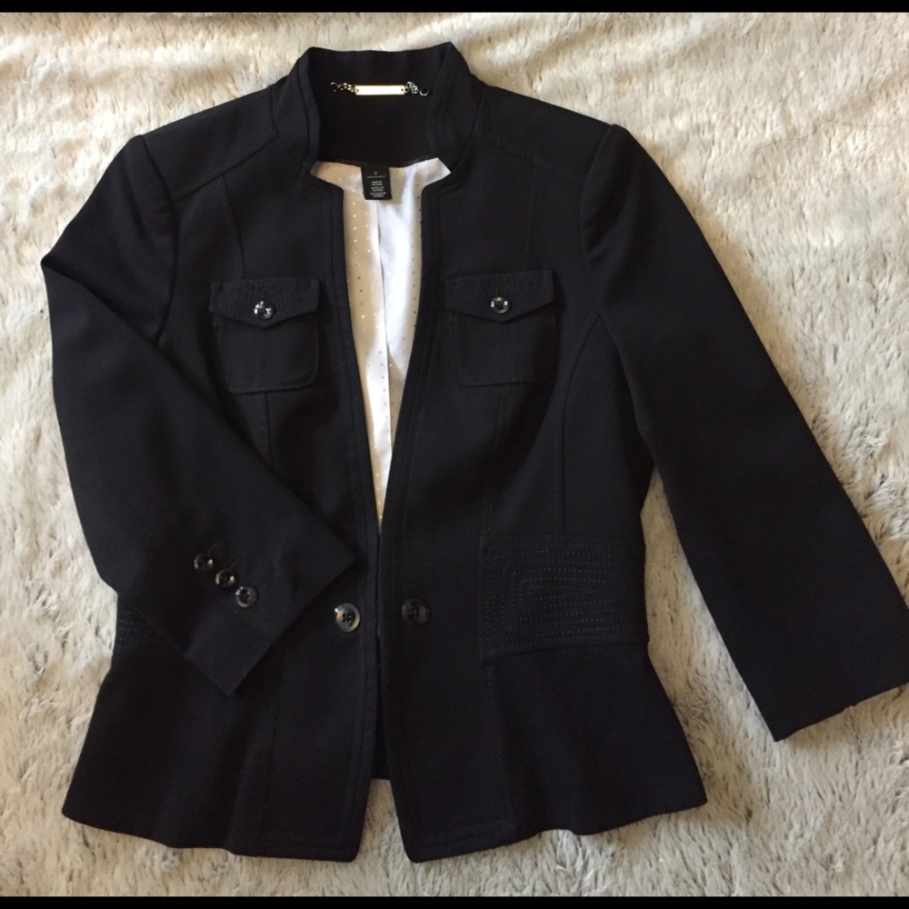SALE. WHBM 3/4 arm length Blazer Size 6