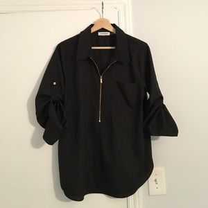 Calvin Klein zip top