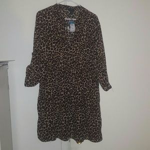 NWT Rue 21 Leopard Dress