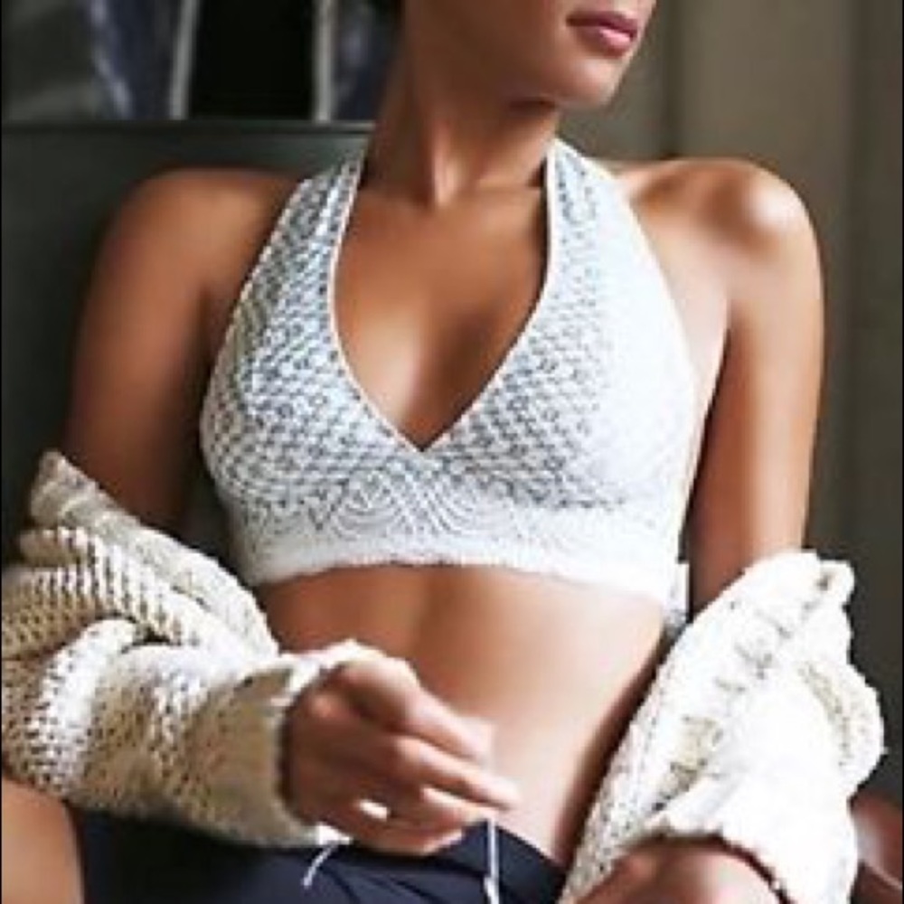 Free people halter bra