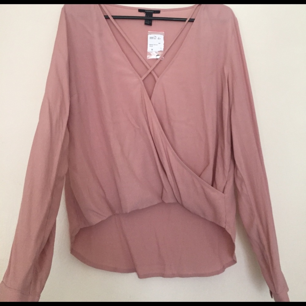 F21 Long sleeve top Size M