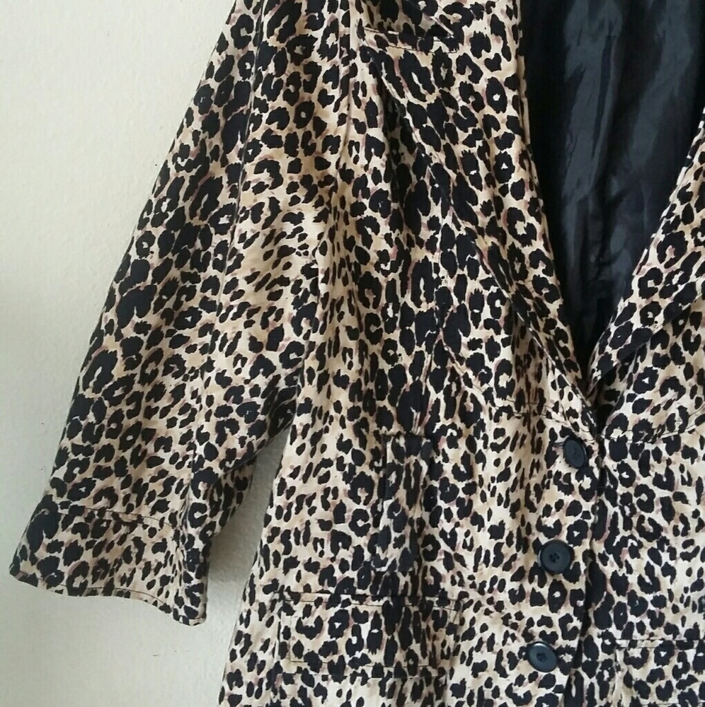 Cheetah printed jacket - Picture 4 of 4