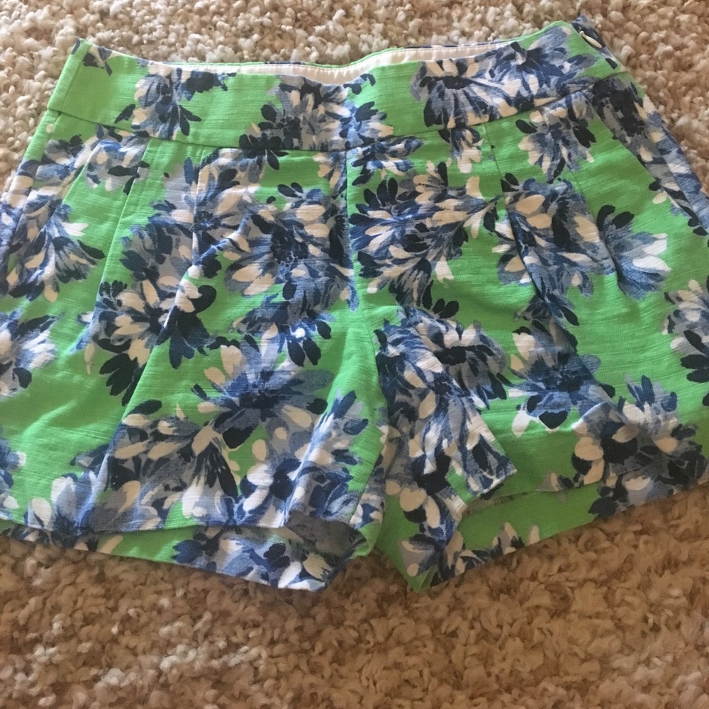 J.Crew Floral Chino shorts