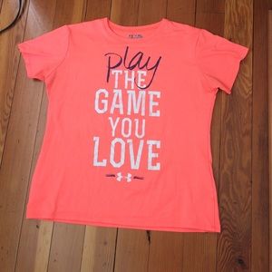 under armour YXL workout shirt