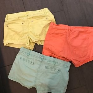 Colored shorts lot