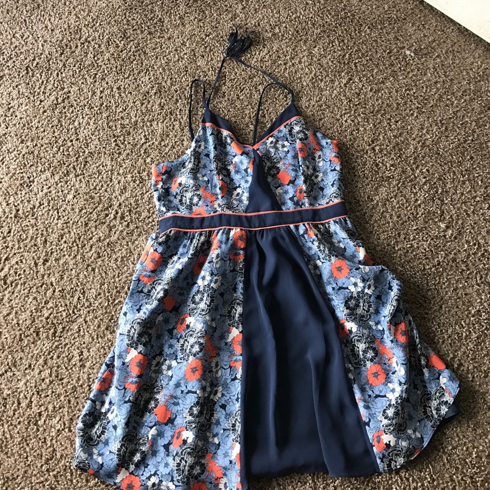 Lauren Conrad halter style floral dress