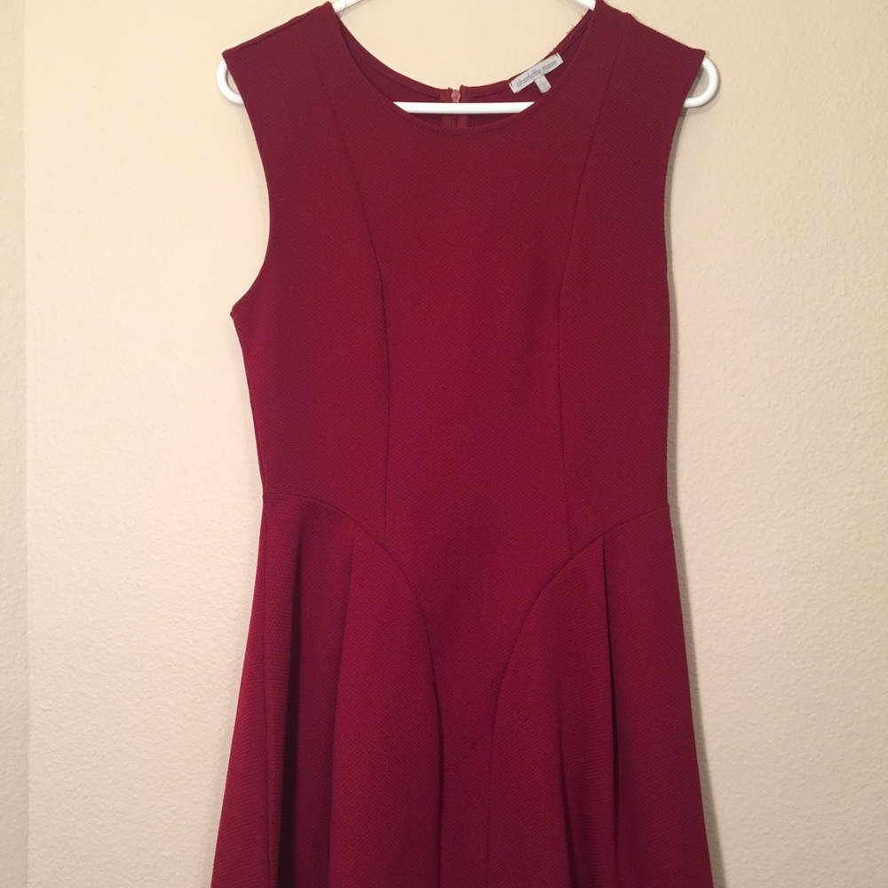 Maroon dress