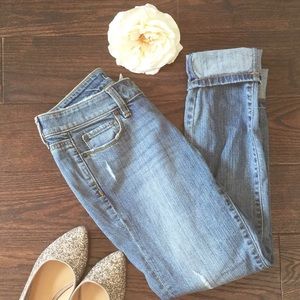 LOFT Distressed Modern Skinny Jeans - 2 Petite 👖