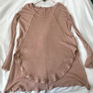 Free People thermal shirt