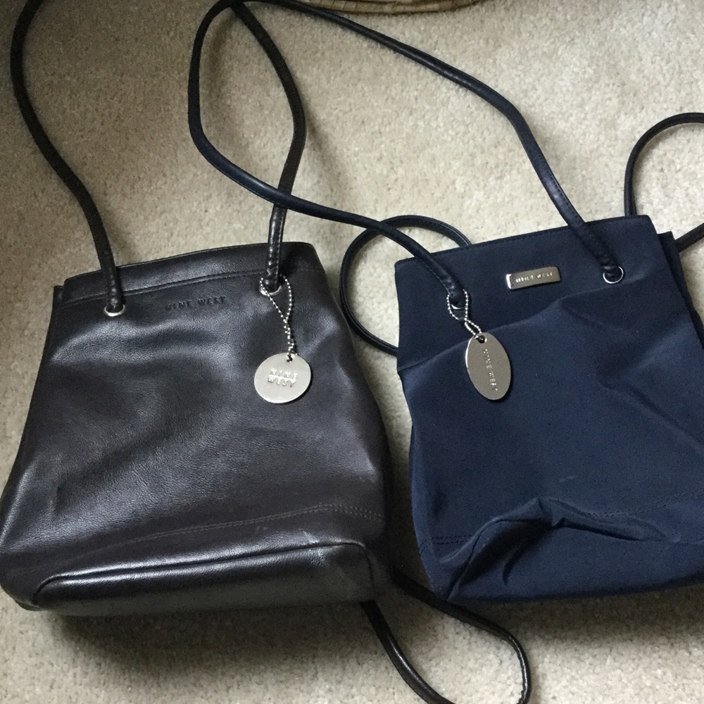 Two Nine West totes