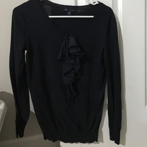 Slight Ruffle Sweater- GAP
