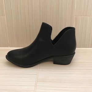 Black ankle boots