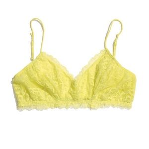 Honeydew Intimates / Madewell  Bralette in Lime