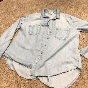 Cloth and stone chambray shirt