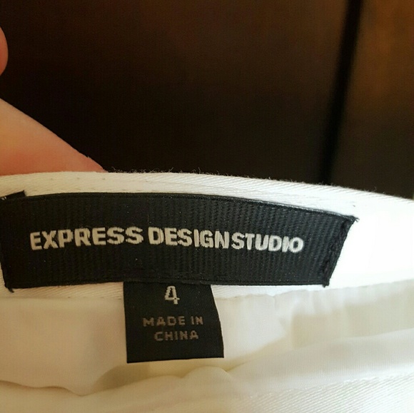 White Express Shaping Pencil Skirt - Picture 3 of 4