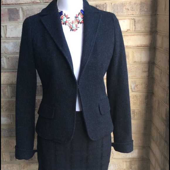 J Crew - Wool jacket - sz 2 - NOT AVAILABLE - Picture 1 of 5