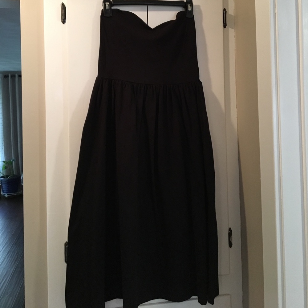 ASOS strapless Bardot dress