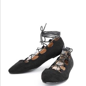 Chase & Chloe suede shoes .