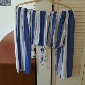 Faithfull the Brand off the shoulder top