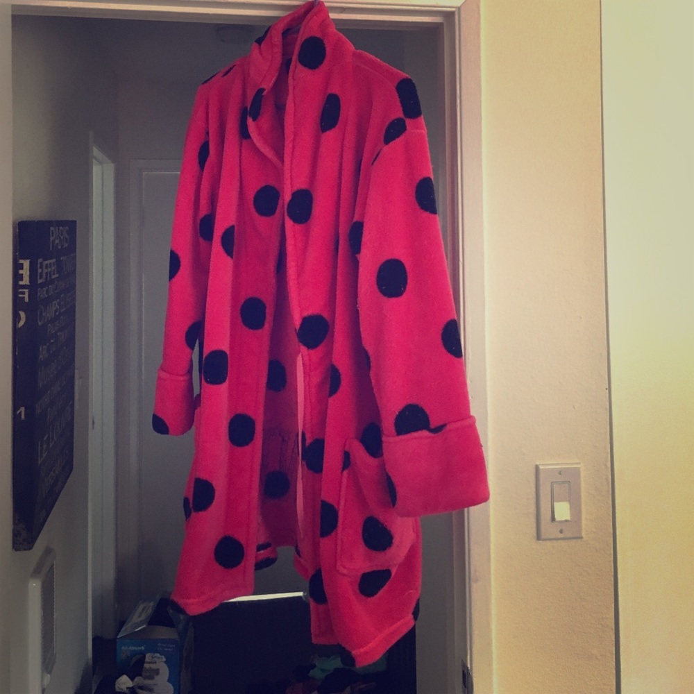 Pink robe