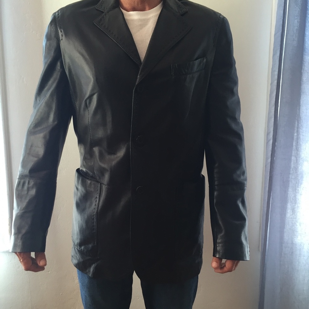 Leather jacket