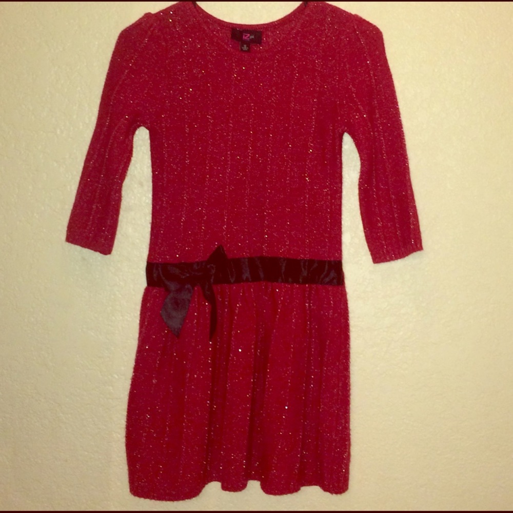 Girls sweater dress