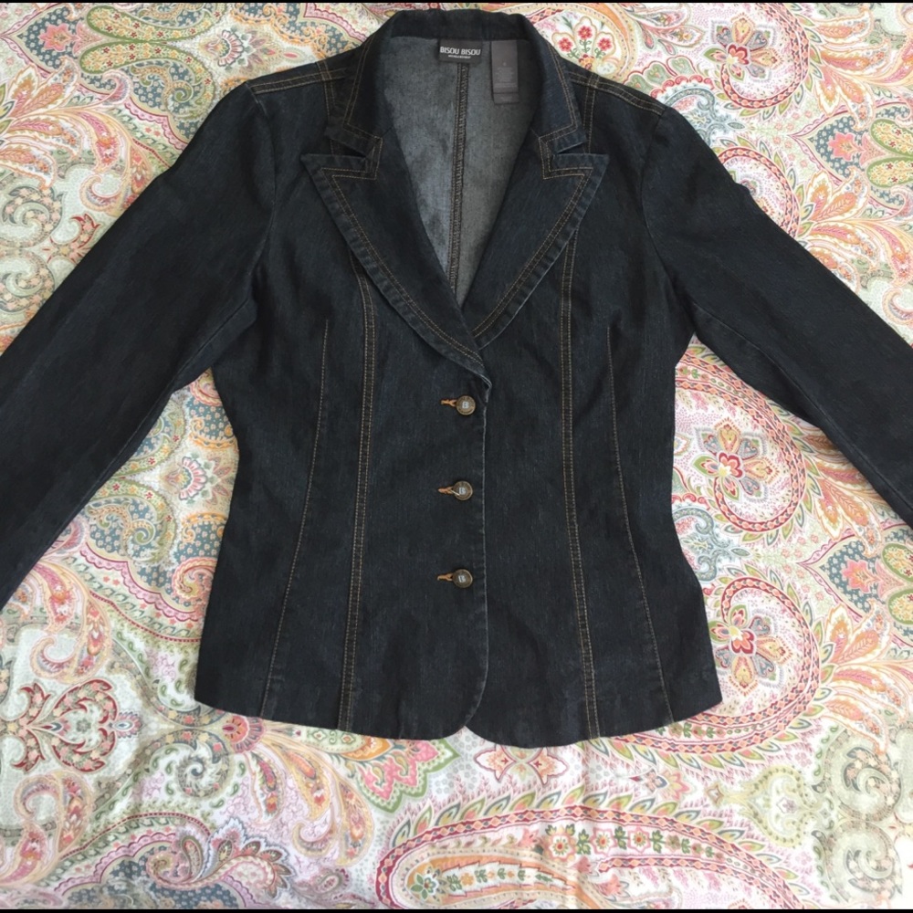⚜️Bisou Bisou Jean jacket/blazer