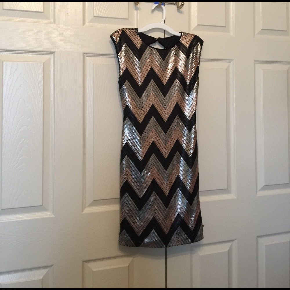 Sequined party dress