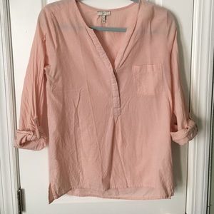 Joie Pink cotton blouse