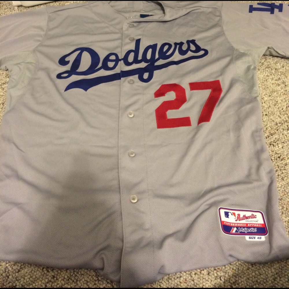 Mens Dodgers 27 Jersey!