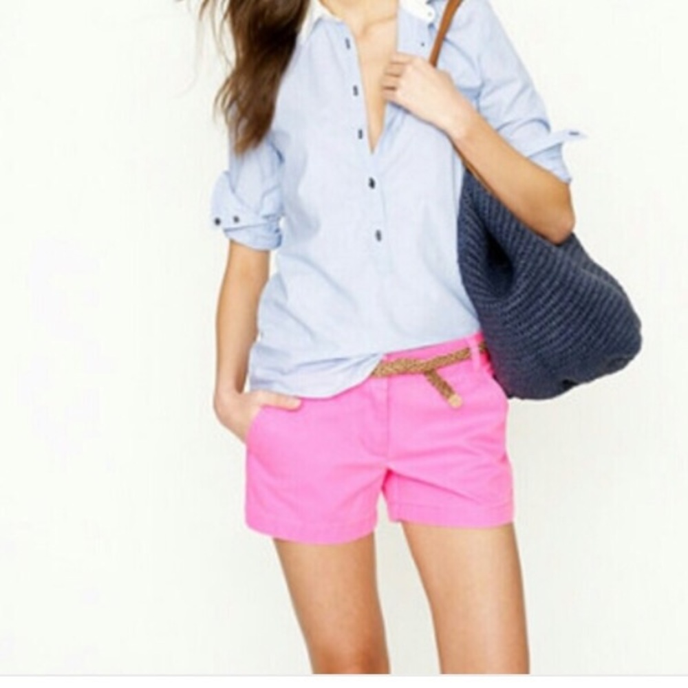 J. Crew chino shorts