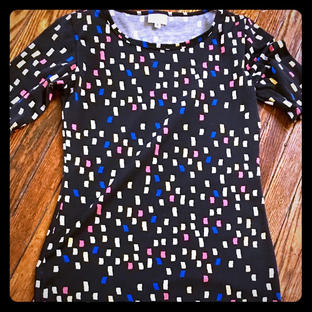 LuLaRoe Julia Dress- size small