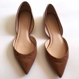 Talbots D'Orsay Patent Leather Flat