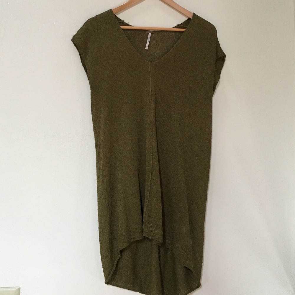 Free People Olive Tunic