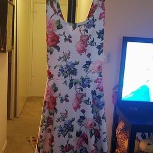 flower skater dress
